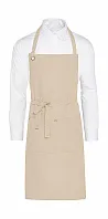 PROVENCE Eyelet Bib Apron with Pocket - SG Accessories - BISTRO (Ex JASSZ Bistro)