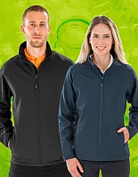 Ženska jakna od recikliranog dvoslojnog softshella - Result Genuine Recycled