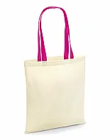 Svakodnevna vrećica s kontrastnim ručkama, 140 g/m² - Westford Mill