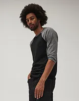 Unisex 3/4 Sleeve Baseball T-Shirt - Bella+Canvas