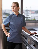 Short-Sleeve Ladies' Chef Jacket Modern-Look - Karlowsky