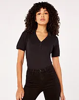 Women's Regular Fit Comfortec® V Neck Polo - Kustom Kit