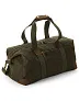  Heritage Waxed Canvas Holdall - Quadra