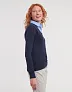  Ladies V-Neck Knitted Pullover - Russell Collection