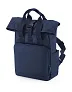  Recycled Mini Twin Handle Roll-Top Backpack - Bagbase