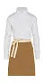  SANTORINI - Contrasted Bistro Apron with Pocket - SG Accessories - BISTRO (Ex JASSZ Bistro)