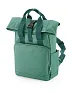  Recycled Mini Twin Handle Roll-Top Backpack - Bagbase