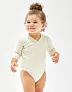  Baby Long Sleeve Kimono Bodysuit - Babybugz