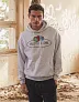  Vintage Hooded Sweat Classic Large Logo Print - Fruit of the Loom Vintage Collection