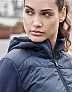  Womens Hybrid-Stretch Hooded Jacket - Tee Jays