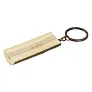 TEAK Wooden key chain