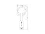 LINK key holder USB cable 2 in 1