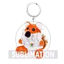 Canny Plush fox, keyring