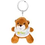 Hazel Plush teddy bear, keyring