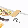  Bookmark od recikliranog kartona s magnetom