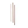  Reusable drinking straw set, 2 pcs with cleaning brush