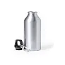  Recycled aluminium sports bottle 400 ml, carabiner