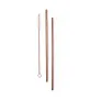  Reusable drinking straw set, 2 pcs with cleaning brush