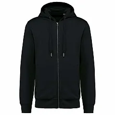 UNISEX ECO-FRIENDLY FRENCH TERRY ZIPPED HOODED SWEATSHIRT - Kariban