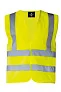 "HANNOVER" SAFETY / FUNCTIONAL VEST - FOUR REFLECTIVE STRIPES - Korntex