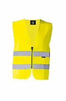 SAFETY VEST WITH ZIPPER - Korntex