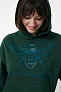  Iqoniq Jasper recycled cotton unisex hoodie - iqoniq