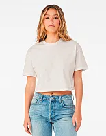 Women's Jersey Crop Tee - Bella+Canvas