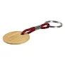 LOG wooden keyring