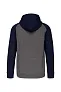  UNISEX TWO-TONE ZIPPED HOODED FLEECE JACKET - Proact