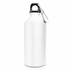 Sports bottle 500 ml with carabiner clip