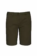 LADIES' WASHED EFFECT BERMUDA SHORTS - Kariban