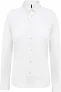  LADIES’ LONG-SLEEVED COTTON POPLIN SHIRT - Kariban