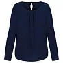  LADIES' LONG-SLEEVED CREPE BLOUSE - 85 g/m² - Kariban