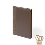  Coffee fibre notebook approx. A5