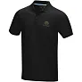 Graphite short sleeve men’s GOTS organic polo - Elevate NXT