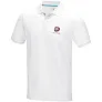 Graphite short sleeve men’s GOTS organic polo - Elevate NXT