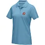 Graphite short sleeve women’s GOTS organic polo - Elevate NXT