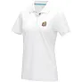 Graphite short sleeve women’s GOTS organic polo - Elevate NXT