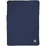 Huggy fleece plaid blanket with carry pouch