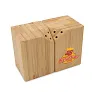  Bamboo salt and pepper set