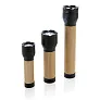  Lucid 1W RCS certified recycled plastic & bamboo torch - XD Collection