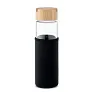 TINAROO Glass bottle bamboo lid 600ml