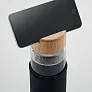 TINAROO Glass bottle bamboo lid 600ml