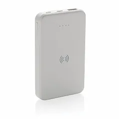 Bežična prijenosna baterija od RCS reciklirane plastike - 5 W, 5 000 mAh - XD Collection