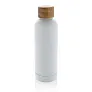  Wood RCS certified recycled stainless steel vacuum bottle - XD Collection