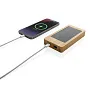  Sunwick 10.000 mah Bamboo solar powerbank - XD Collection