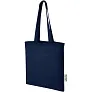 Madras 140 g/m2 GRS recycled cotton tote bag 7L