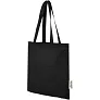Madras 140 g/m2 GRS recycled cotton tote bag 7L