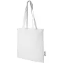 Madras 140 g/m2 GRS recycled cotton tote bag 7L