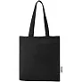 Madras 140 g/m2 GRS recycled cotton tote bag 7L